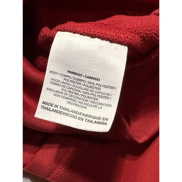 Nike Therma Fit Training Swoosh Hoodie Mens Medium Red Dri-Fit Sweatshirt - Picture 9 of 11